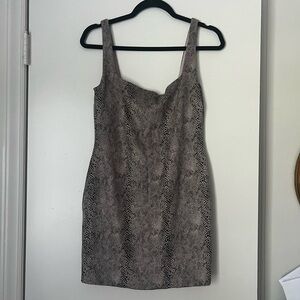 Nookie (Revolve) Snake Print Mini Dress